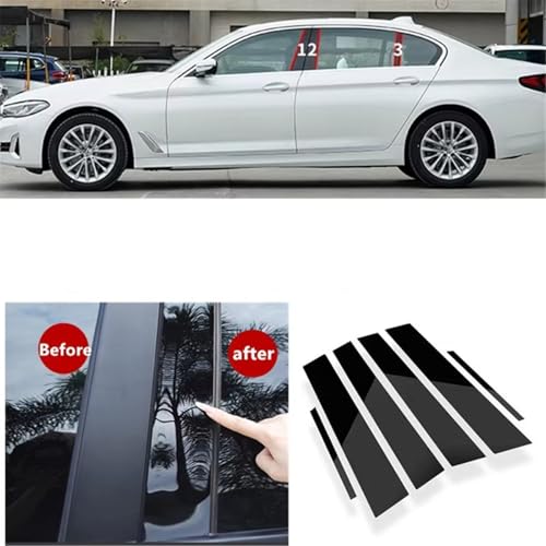Embellecedores centrales para rejuvenecer los pilares de BMW E60 3