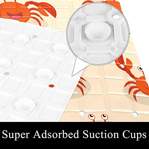 Tapis de bain antidérapant lavable machine pour baignoire enfant