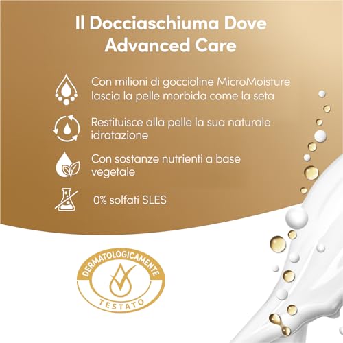 Dove Advanced Care Douchegel – Arganolie 6×225 ml - View 3