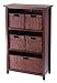 NoPart: 94313 Milan 6pc Cabinet/Shelf and Baskets; Shelf, One Basket, 4 Small Baskets; 3 ca...