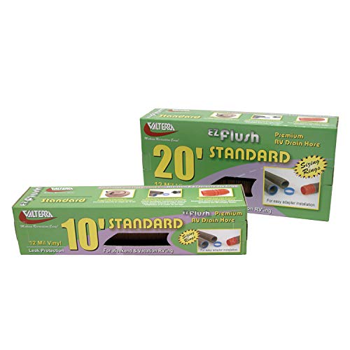 Image of Valterra D04-0015 EZ Flush 10' Bronze Standard Drain Hose