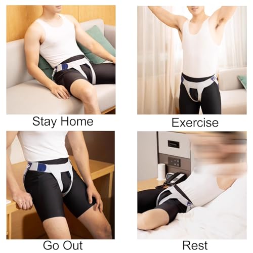 Faja de Hernia para Hombre y Mujer con 4 Almohadillas Removibles miniatura 7
