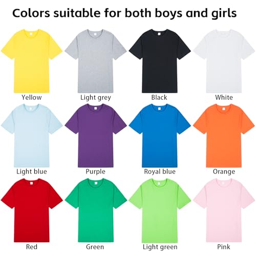 Custom Kids Shirt - Personalized T-Shirts for Boys Girls, Customized Gift Shirts Add Photo Text Image Print Front/Back4