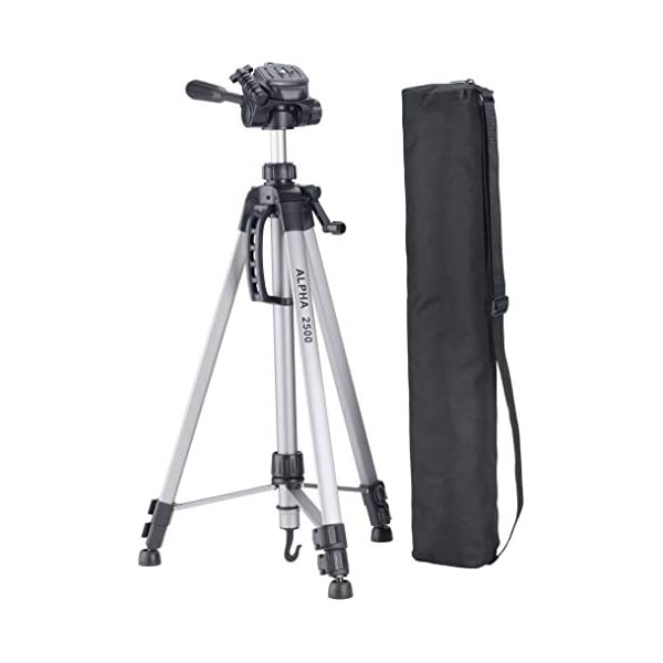 Walimex Pro Daylight 250 Studio-Dauerlicht (2er Set) & CULLMANN - 52125 - Alpha 2500 Stativ mit 3-Wege-Kopf (Auszugshöhe… – Bild 8