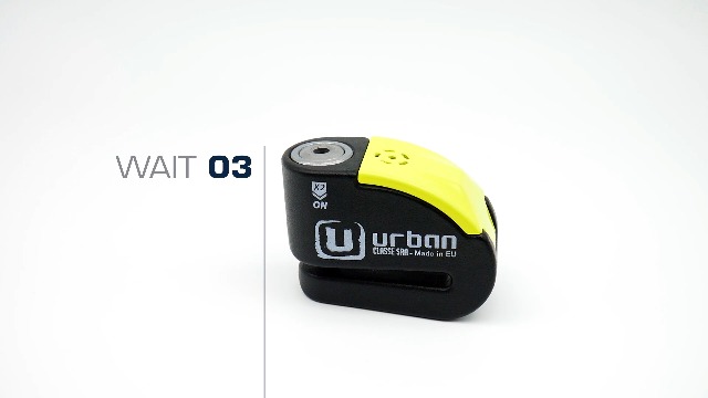 Amazon.com: URBAN UR10 Approved Motorcycle Disc Lock with Smart
