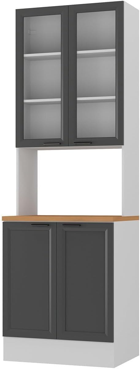 Close-up of reinforced PVC feet and removable baseboards