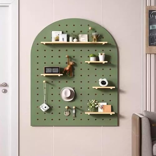 Lochwand-Organizer-Paneele. Bastel-Lochwand-Set mit Regalen und Trennwänden – Holz-Ornament-Display für Schlafzimmer und Arbeitszimmer, perfekte Aufbewahrungslösung für DIY-Projekte und Bast