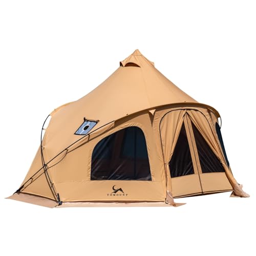 Carpa Bell Canvas con Estufa para 4 Personas