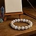 Natural Moonstone Gemstone Bead Bracelet – Healing Crystal Bracelet for Women, Men, Teens – 8mm Round Beaded – Unisex Stretchy Gemstone Bracelet – Emotion, Relationship, Love, Christmas Gift Box