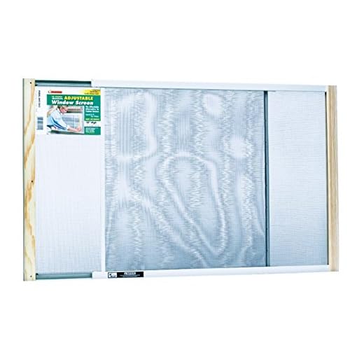 THERMWELL PRODUCTS Available Frost King WB Marvin AWS1845 Adjustable Window Screen, 18in High x Fits 25-45in Wide