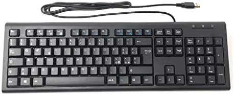 Solidtek Bilingual Italian English Black USB Wired Computer Keyboard