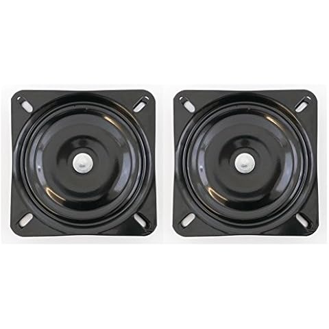 MiDMarine 2 X Boat Caravan 360 Rotating Seat Swivel Mounts Cover