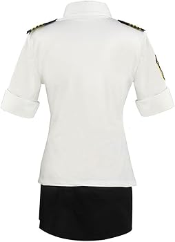 女性警察官 冬制服上衣・スコート・Yシャツセット 7号サイズ