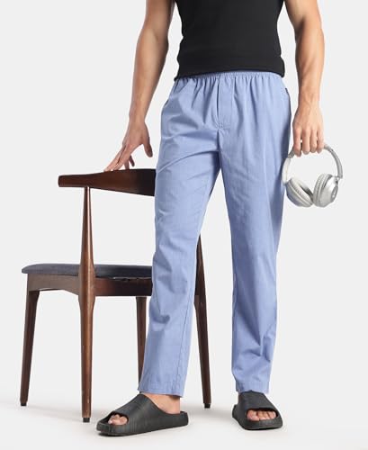 Image of Jockey RM09 Men's Super Combed Cotton Relaxed Fit Pyjama with Side Pockets