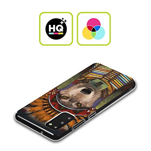 Carcasa gel Samsung Galaxy A53 5G antiarañazos con diseño de lobo para proteger tu móvil 2