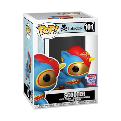 En Oferta Pop Funko Tokidoki 2021 Summer Virtual Funkon Exclusive 1500 Pcs Scooter #101