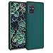 kwmobile Silikonowe etui TPU kompatybilne z Samsung Galaxy A71 - smukłe etui na telefon z miękkim wykończeniem - turkusowo-zielone