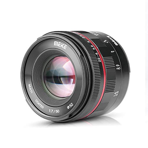 Meike MK 50mm f/1.7 Full Frame Large Aperture Manual Focus Lens for Fujifilm