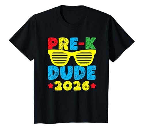 Pre-K Dude 2026 Kids First Day of Pre-K T-Shirt
