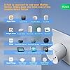 NOUS Presa Smart Matter con Monitoraggio dei Consumi, 16A 3840W, Compatibile con Alexa, Google Home, Apple Homekit, Tuya, SmartThings, Controllo Remoto tramite App, WiFi 2.4 GHz