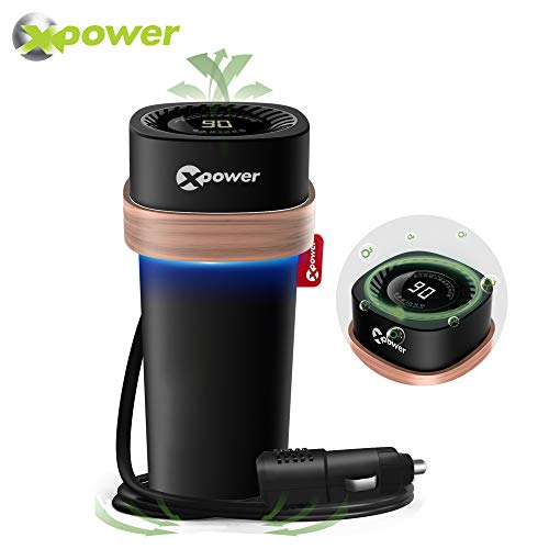 Car Deodorizer Ozone Generator Mini Portable Ozone Machine 500g/h O3 Air Purifier Deodorizer
