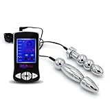Elektro Shock Sex Toy, Analplug, Elektrostimulation Anal, Vaginaldildo und Prostata Massagegerät Elektrostimulation Erotik SM BDSM Sexspielzeug Für Frauen und Männer Paar
