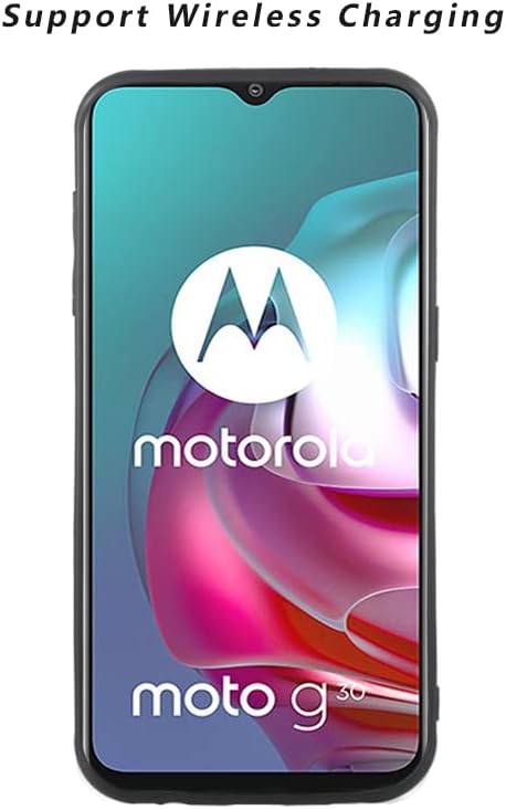 Miniatura 3 de ELISORLI Compatible con Moto G30G20G1010 Power 2021 Funda resistente delgada de celda delgada antideslizante de goma TPU funda de teléfono móvil