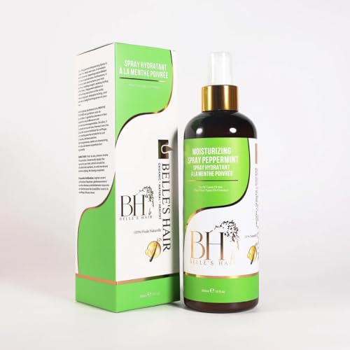 Belle's Hair Spray Hidratante de Menta 100% Natural miniatura 1