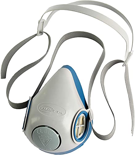 BARTELS RIEGER DUETTA Halbmaske Atemschutzmaske gegen Feinstaub, Schimmel & Dämpfe – für Heim- und Handwerker, Hobby- und Profigärtner – wiederverwendbar und komfortabel