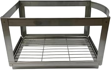 MirOil F919C Basin Oil Filter Frame for Oil Filtration, Compatible with Wide Range of Portable Filter Machines and Deep Fryers, Maintain Quality & Taste of Fried Foods, Extends Oil Life FRAME ONLY