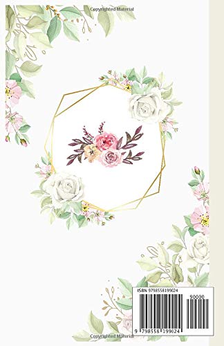 TELEPHONE & ADDRESS BOOK: Pretty Floral Design Address Book With 400+ Entries, Large Address Book With Alphabetical tab (personal Contact List) - Image 2