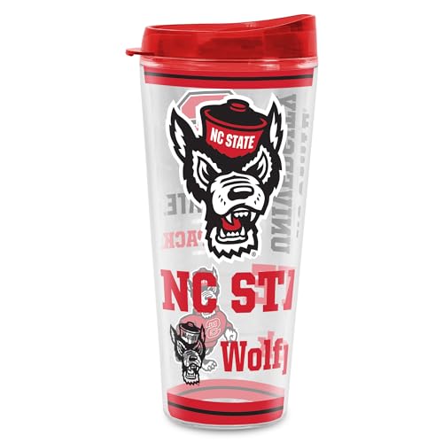 Image of Rico Industries NCAA College Double Wall Mayhem 16oz Or 20oz Tritan Tumbler W Lid