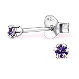 Größe: 2 x 2 Millimeter | Material: .925 Sterling Silber (Echtsilber)