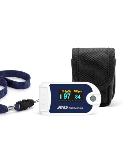 A&amp;D Medical UP-200 Fingertip Pulse Oximeter Sports SpO2 &amp; Pulse