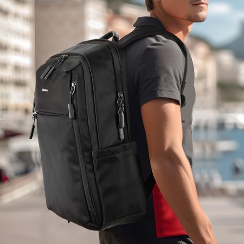 Men's Travel Backpack with Laptop Compartment, Waterproof Carry-On Backpack for Business, Work & Weekend Trips2