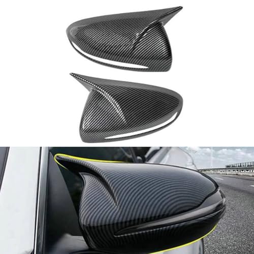 pair Door Side Mirror Cover Cap,Car Rearview Trim Accessories for