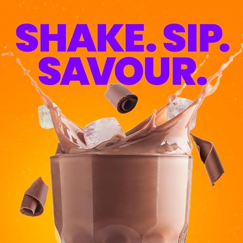 Image of Yogabar 31g Protein Shake - Double Chocolate, No Added Sugar, Low Fat, High Calcium, Ready-to-Drink, 250ml Bottle, Pack of 12