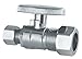 Plumb Craft Waxman 7830900LF Low Lead Quarter Turn, Chrome Finish