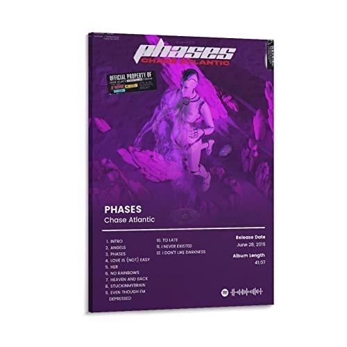 Poster Chase Atlantic decoration de bureau et paysage sportif moderne