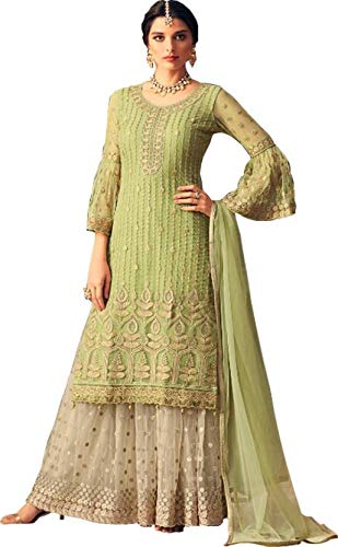 Yami Fashion Women's Net Salwar Kameez 