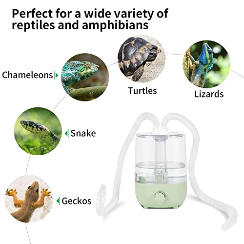 Reptile Humidifiers Mister, Reptile Fogger Terrarium Machine with Adjustable Humidifier Hoses/Tubes, 4L Large Top-Filled… - Image 6