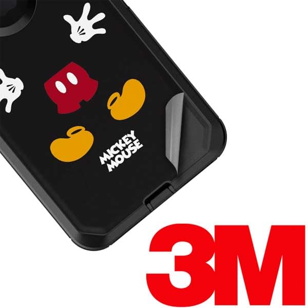 Skinit Decal Phone Skin Compatible with OtterBox Defender iPhone 7 Plus - Officially Licensed Disney Mickey Mouse Body Design