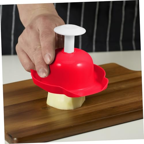 Protector de dedos para chef Luxshiny rojo miniatura 5