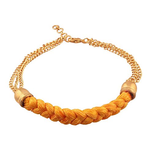 I Jewels Gold Plated Bracelet For Women (R620)