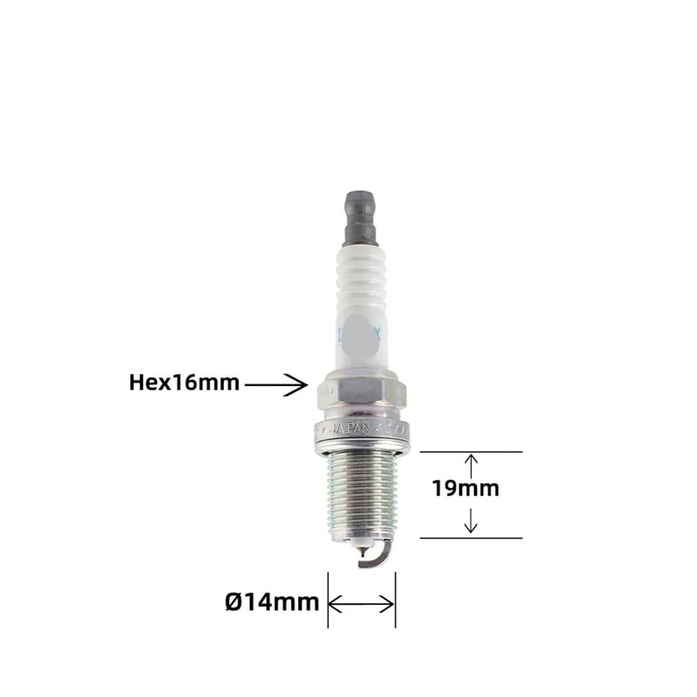 Candele di accensione Auto Engine Spark Iridium Platinum IFR7X7G 91039 Adatte per Encore, Merina e Ceferi OE 1214066