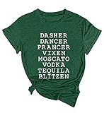 vodka stolichnaya verde Características: manga corta, cuello redondo; Dasher Dancer Prancer Vixen Moscato Vodka Tequila Blitzen