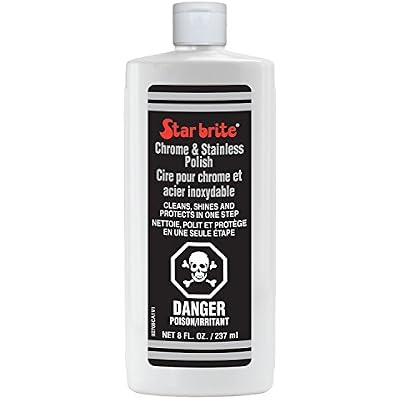 STAR BRITE Chrome And Stainless Polish (8-Ounce)