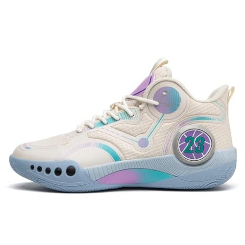 Zapatillas de baloncesto de caña alta transpirables para hombre