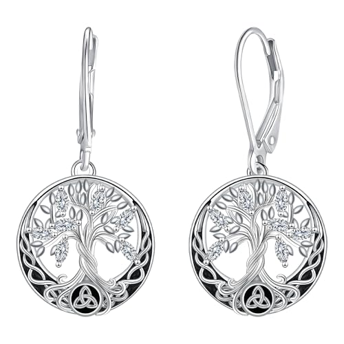Boucles d'oreilles en Argent 925 pour femme | Bijoux pendants élégants