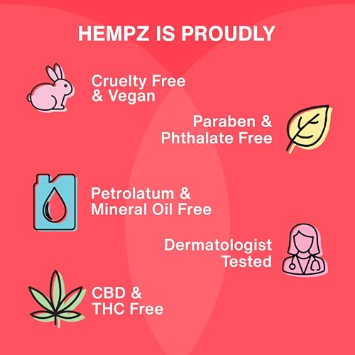 Image of Hempz Cherry Body Lotion, Ultra Hydrating Daily Moisturizer for Dry Skin and Hands, Dark Red Cherries, 17 oz.